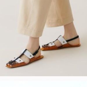 Leather sandals